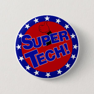 LABOR SUPER TECH! BUTTON