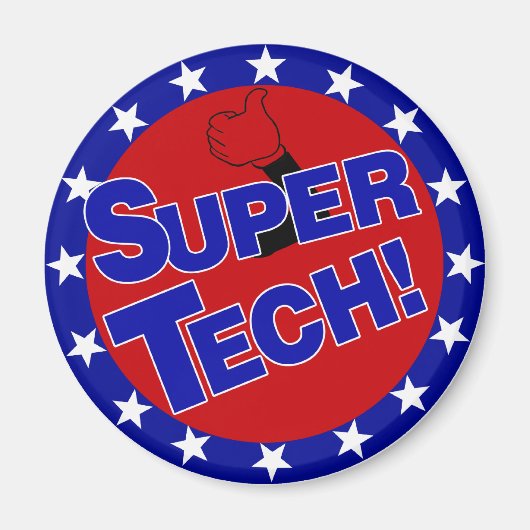 LABOR SUPER TECH! MAGNET (Vorne)