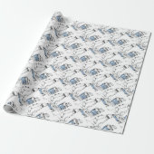 Laborant Geschenkpapier (Ungerollt)