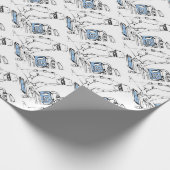 Laborant Geschenkpapier (Ecke)