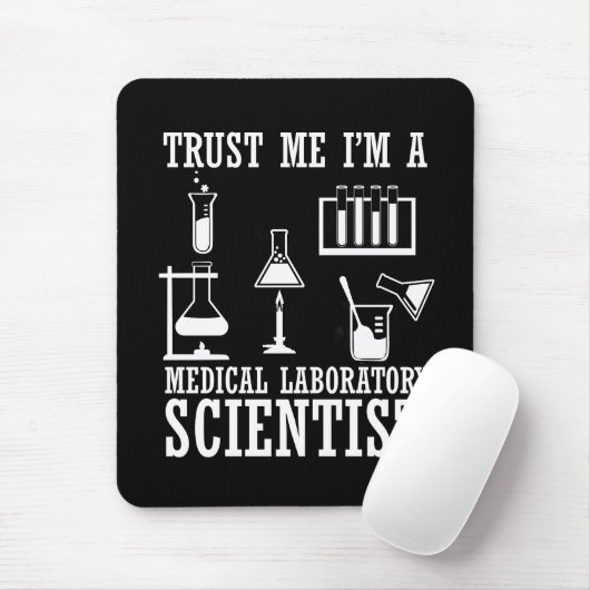 Laboratorium für lustige medizinische Labrador-Tec Mousepad (Mit Mouse)