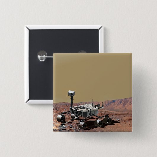 Laboratorium für Mars Button (Vorne & Hinten)