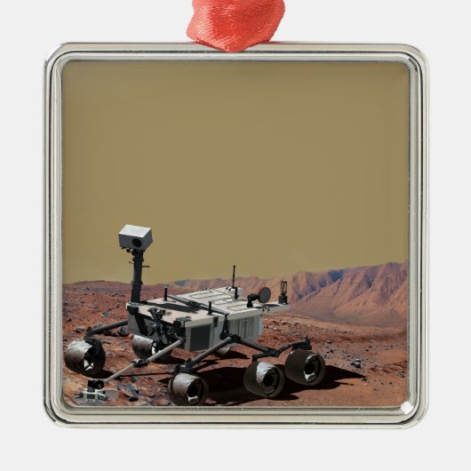 Laboratorium für Mars Ornament Aus Metall (Vorne)