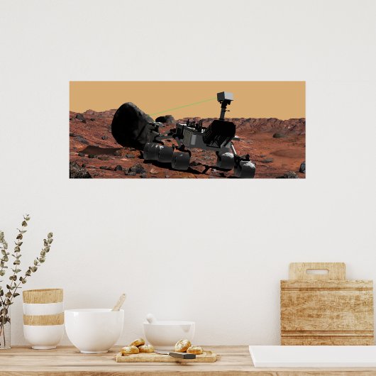Laboratorium für Mars Poster (Küche)