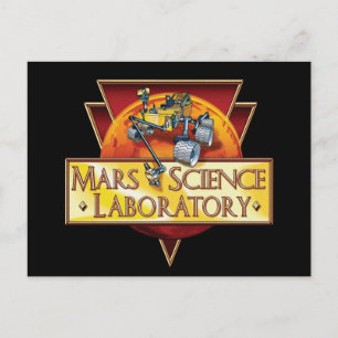 Laboratorium für Mars Postkarte