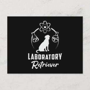 Laboratorium Labrador Retriever Dog Lover Pet Pupp Postkarte
