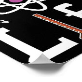 Laboratorium Life Science Medical Technologist Poster (Ecke)