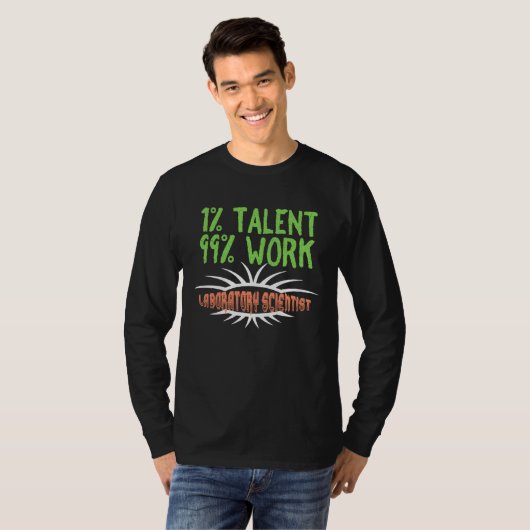 Laboratory scientist Profession career worker work T-Shirt (Vorne ganz)
