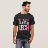 Laboratory Tech Valentines Day Medical Lab Tech La T-Shirt (Vorne ganz)