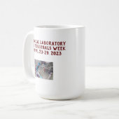 Laboratory Week 2023 Coffee Mug Kaffeetasse (Vorderseite Links)