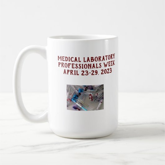 Laboratory Week 2023 Coffee Mug Kaffeetasse (Links)