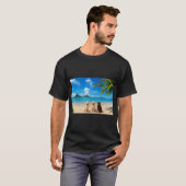 Labore auf tropischer Insel T-Shirt (Vorne ganz)