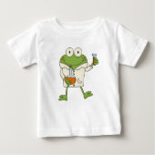 Laborfrosch Baby T-shirt (Vorderseite)
