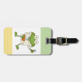Laborfrosch Gepäckanhänger (Vorderseite horizontal)