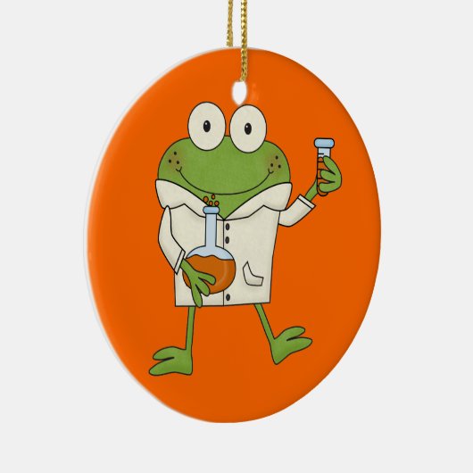 Laborfrosch Keramikornament (Rechts)