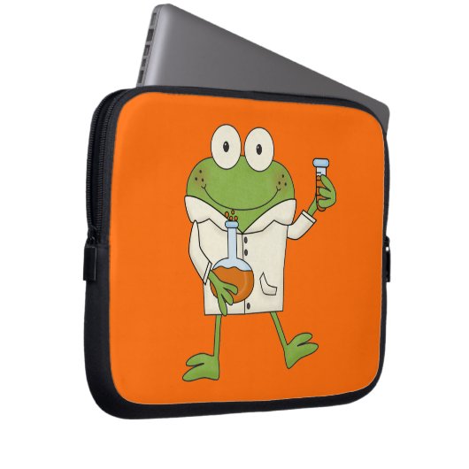 Laborfrosch Laptopschutzhülle (Vorne Rechts)
