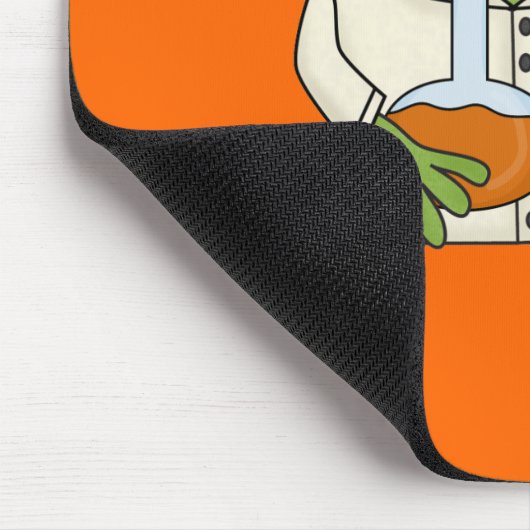 Laborfrosch Mousepad (Ecke)