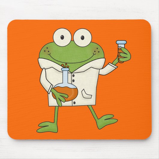 Laborfrosch Mousepad (Vorne)