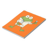 Laborfrosch Notizblock (Rotiert)