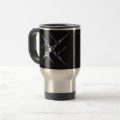 Laborgasventile Reisen Mug Reisebecher (Vorderseite Links)