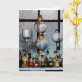 Laborglas Karte (Gelbe Blume)