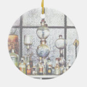 Laborglaswaren Keramik Ornament (Hinten)