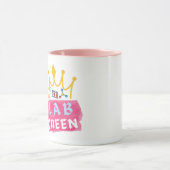 Laborkönigin - Labor Mädchen Tasse (Zentrum)