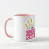 Laborkönigin - Labor Mädchen Tasse (Links)