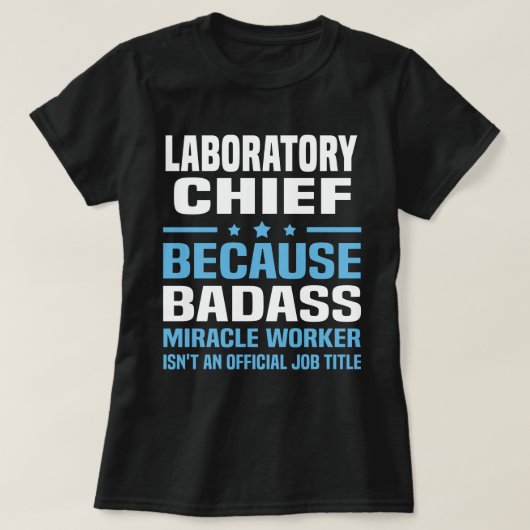 Laborleiter T-Shirt (Design vorne)