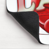 LABORswoosh-LOGO RBCS MLT - MEDIZINISCHES Mousepad (Ecke)