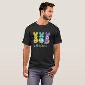 Laborteam-Häschen-Laborteam-Techniklabor-Assistent T-Shirt (Vorne ganz)