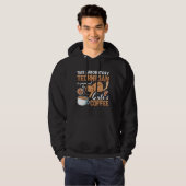 Labortechniker Cats Coffee Science Labrador Tech Hoodie (Vorne ganz)