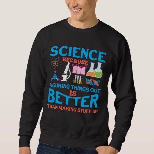 Labortechniker des wissenschaftlichen Labradors Wi Sweatshirt (Vorderseite)
