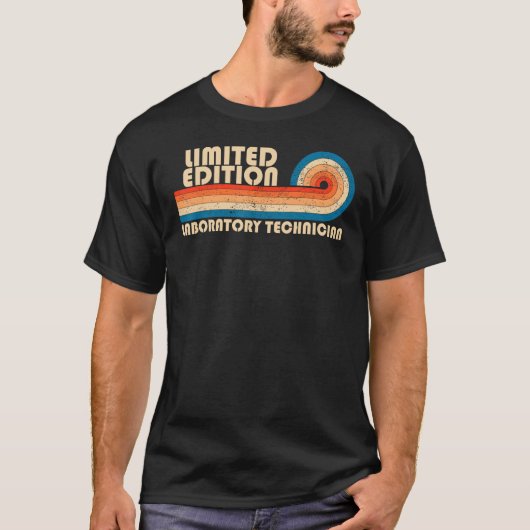 LABORTECHNIKER Funny Job Title Profession B T-Shirt (Vorderseite)