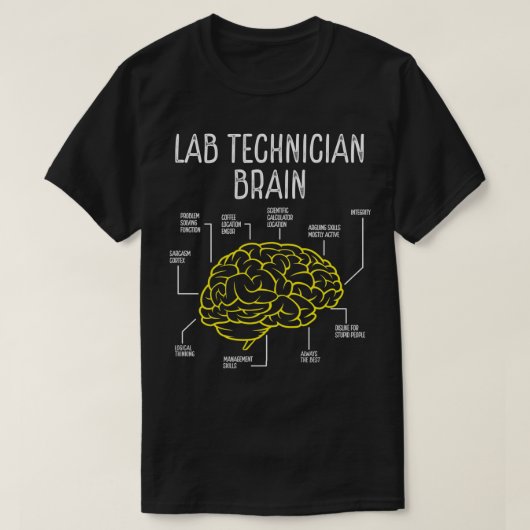 Labortechniker Labrador Tech Laboratory Scientist T-Shirt (Design vorne)