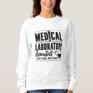 Labortechniker Medizinischer Laborwissenschaftler Sweatshirt