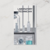 Labortechniker Visitenkarte (Vorderseite)