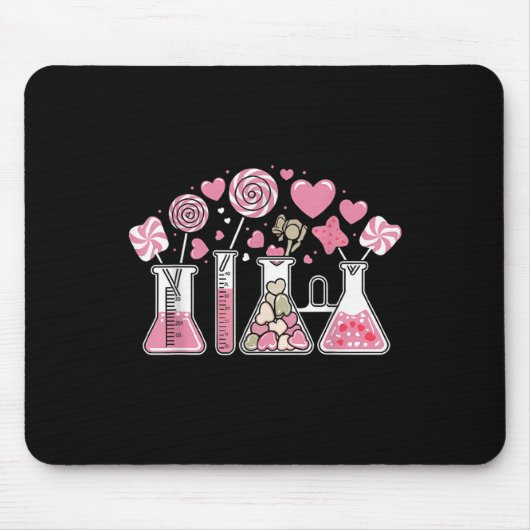 Laborwerte für Beaker-Teströhrchen Mousepad (Vorne)