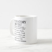 Laborwissenschaftler Kaffeetasse (Vorderseite Links)