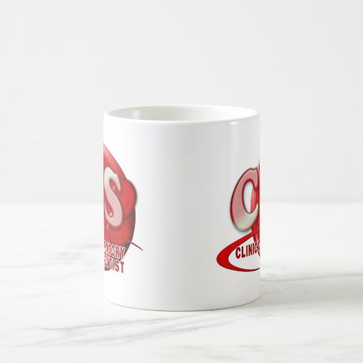 LABORwissenschaftlerswoosh-LOGO RBCS CLS Kaffeetasse (Mittel)