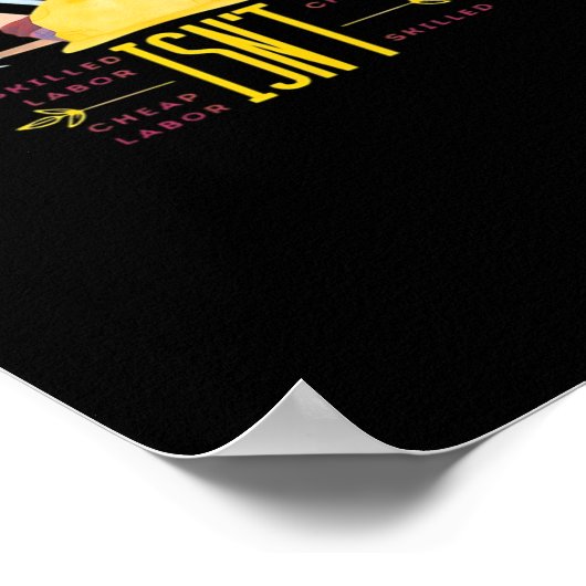 Labour Art Design Classic - Qualifizierte Arbeit i Poster (Ecke)