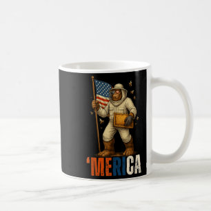 Labour Day Beekeeper Bigfoot Honey Worker American Kaffeetasse
