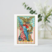 Labour Day Souvenir Postkarte (Stehend Vorderseite)