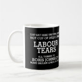 Labour Tears Boris Johnson Kaffeetasse (Links)