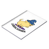 Labra-cadabra Funny Labrador Magic Dog Pub Notizblock (Linke Seite)