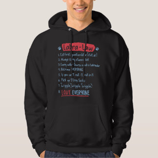 Labra-Gesetz Lustiger Labrador Labrador Idee Lab L Hoodie