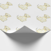 Labrabor Retriever-Hundegeschenk-Packpapier Geschenkpapier (Ecke)