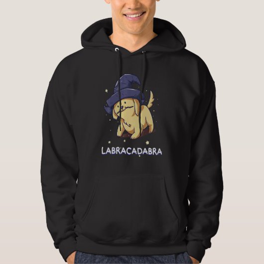Labracadabra Labrador Retriever Downer Eigentümer Hoodie (Vorderseite)
