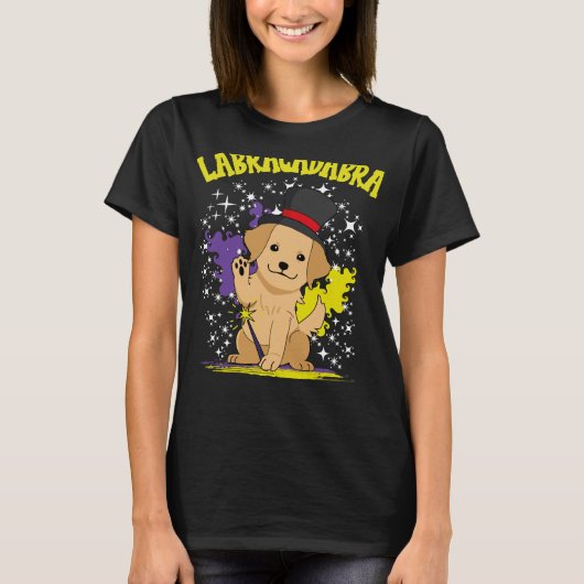 Labracadabra Labrador Retriever T-Shirt (Vorderseite)