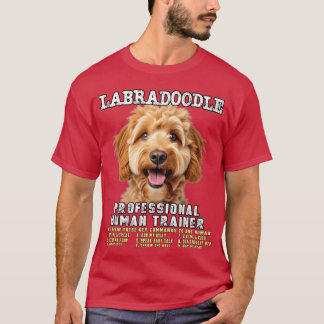 Labradle Professioneller Hurainer Labra Doodle ein T-Shirt